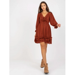 Dámske šaty TW SK BI 0761 1.73P Gaštanová - Och Bella