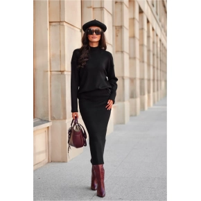 Sukně  SPO043 černá - Roco Fashion