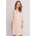 Dámske šaty S394 Béžová - Stylove