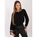 Dámska blúzka KS 4225.35 čierno-hnedá - FPrice