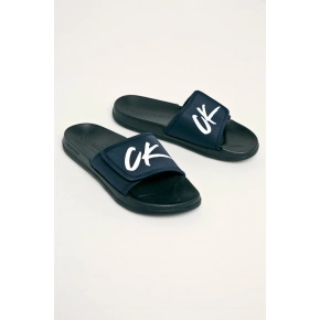 Šľapky KM0KM00499-CBK modrá - Calvin Klein
