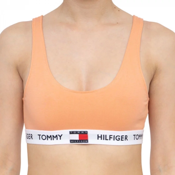 Športová podprsenka UW0UW02225-TD9 oranžová - Tommy Hilfiger