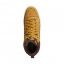 Pánske športové členkové topánky Rapid Court Mid Winterized JR0171 Horčicová s hnedou - Adidas