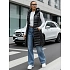 Kamizelka damska pikowana z kapturem czarna FashionStreet TY5255
