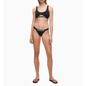 Vrchný diel plaviek KW0KW00900-BEH čierna - Calvin Klein