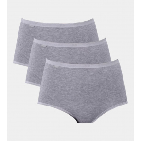 Dámske nohavičky sloggi Basic+ Maxi 3P šedé - SLOGGI