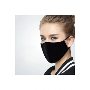 Dvojvrstvová rúška čierna - Hurt