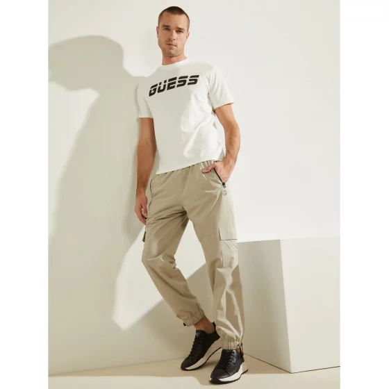 Pánske tričko Jake U1BA10J1311 - G018 - Biela - Guess