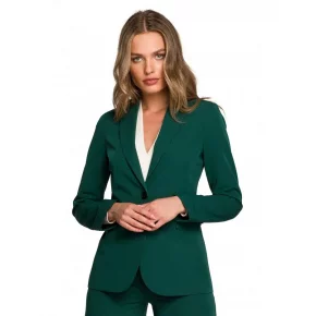 Sako s jedným gombíkom S310 zelené - Stylove