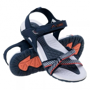 Dámske sandále Colusa 92800196204 Tmavomodrá s červenou - Elbrus