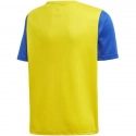 Detské futbalové tričko Estro 19 Jersey JR FT6681 Žltá s modrou - Adidas