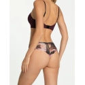 Dámske nohavičky Velvet Bloom Tanga Brasil - Julimex