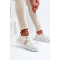Dámske športové topánky na platforme 13613 Biela - VINCEZA