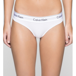 Tangá F3786E-100 biela - Calvin Klein