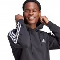 Pánska mikina 3-Stripes Hoodie M IB4028 Čierna vzor - Adidas