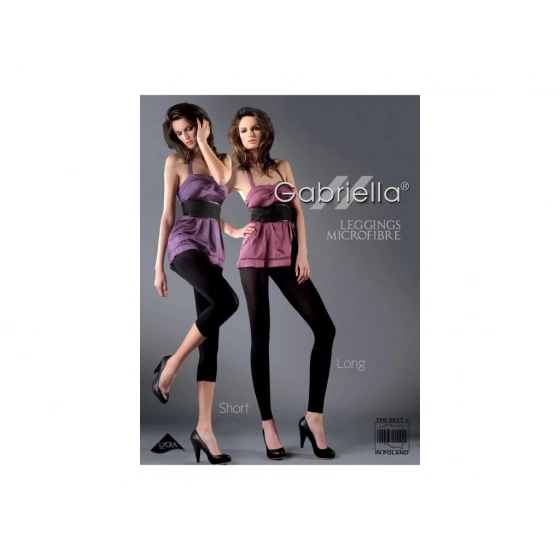Dámske Leggins Microfibre 138 Short - Gabriella