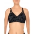 Dámska podprsenka Vision Bloom 0203288 434 / 433 black bloom - Felina