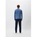 Pánske pyžamo 111791 4R567 61436 tm. modré - Emporio Armani