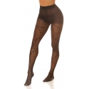 Sexy pančuchy SH6414 s potlačou "Srdce" - InStylefashion