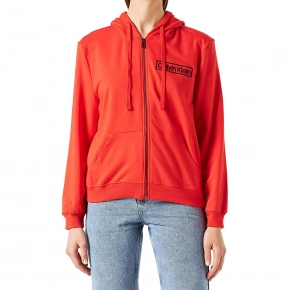 Dámská mikina s kapucí QS6801E-XM9 - Calvin Klein