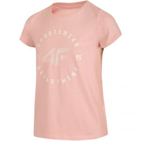 Dievčenské tričko Jr HJL22 JTSD003 56S ružové - 4F
