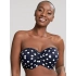 Dámsky vrchný diel plaviek Anya Riva Spot Bandeau navy/vanilla SW1453 - Panache