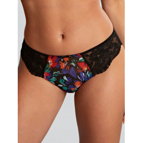 Dámske nohavičky Brazilian 10942 Čierna mix farieb - Panache
