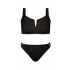 Dámske dvojdielne plavky S1011PM4 Panama 4 čierne - Self