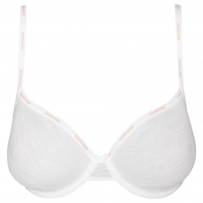 Dámská vyztužená podprsenka Lightly Lined Demi QF5242E-100 - Calvin Klein