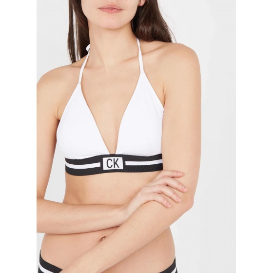 Vrchný diel plaviek KW0KW00907-YCD biela - Calvin Klein