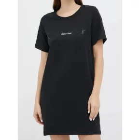 Dámska nočná košeľa QS6896E UB1 čierna - Calvin Klein