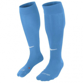 Unisex futbalové ponožky Classic II Cush cez lýtko SX5728-412 modrá - Nike