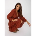 Dámske šaty TW SK BI 0761 1.73P Gaštanová - Och Bella
