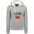 Pánska mikina WW6114H/GN Sivá vzor - Geographical Norway