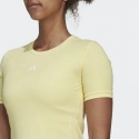 Dámske tréningové tričko HN9081 Žltá - Adidas
