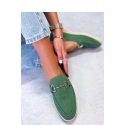 Dámske mokasíny T563P zelené - Inello
