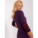 Dámske šaty LK SK 507310.21P Tmavo fialová - FPrice