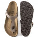 Dámske nazúvaky / žabky GIZEH BS 0043753 Hnedo béžová - Birkenstock