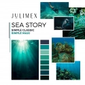 Nohavičky Sea Story Simple Classic zelené - Julimex