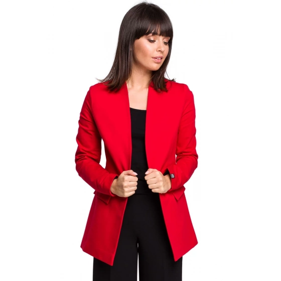 Dámske sako B103 Červená - BEwear