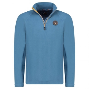 Unisex mikina WY7438H/GN-Petrolej modrá - Geographical Norway