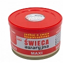 Núdzová sviečka na prežitie HASKE Pro MAXI 410 g, 72 hodín svietenia - Haske