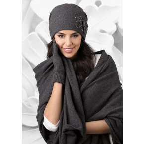 Dámsky šál 01 tmavo šedá - Kamea
