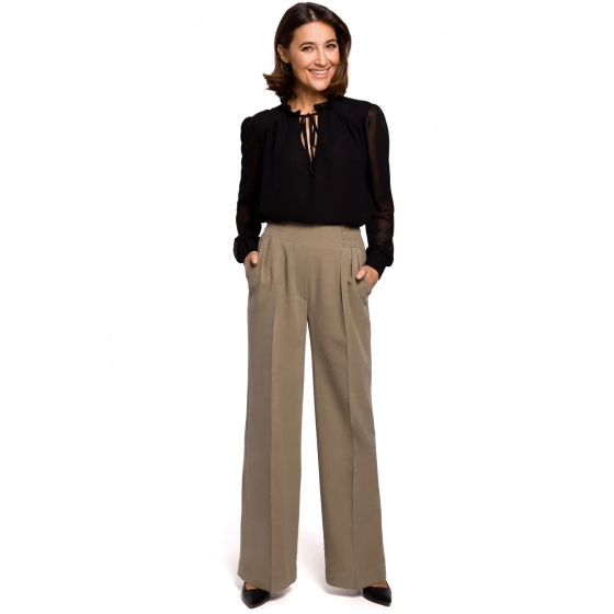 Dámske nohavice S203 khaki - Stylove