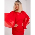 Dámske šaty NU SK 1335.40P červená - FPrice