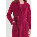 Dámsky dlhý župan 19216 fuchsiová - Vamp