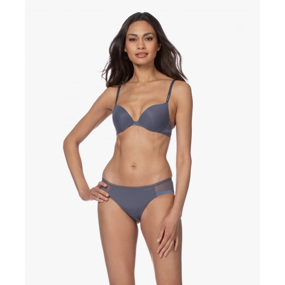 Nohavičky QF1708E-CDQ sivá - Calvin Klein