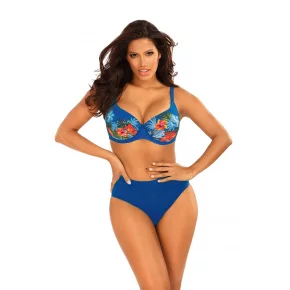 Dámske dvojdielne plavky Bali7 S940BL7-4 modré - Self
