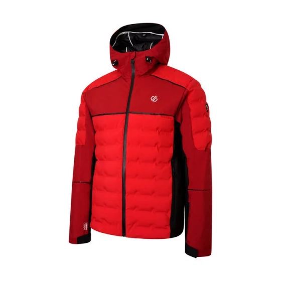 Pánska lyžiarska bunda DMP501 červeno-čierna - Regatta
