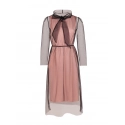 Dámske šaty K039 Powder Pink - Makover